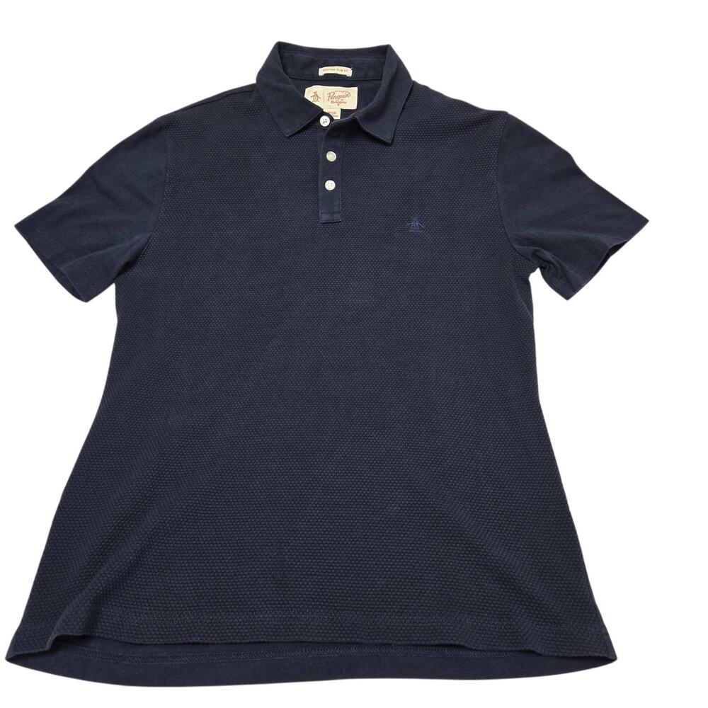Penguin By Munsingwear Polo Size Small Blue